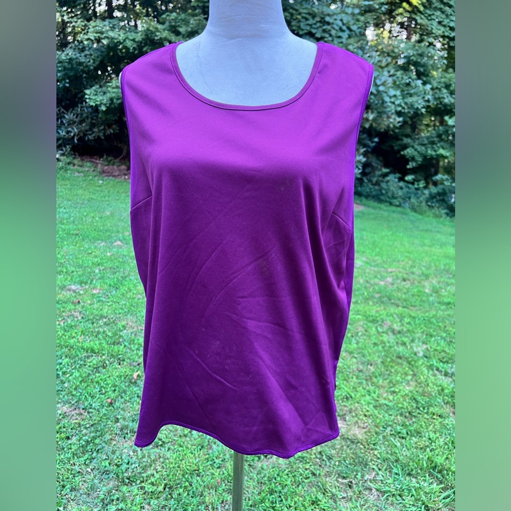 VGUC purple camisole Size Large 326W
